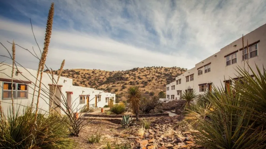 Indian Lodge at Davis Mountains State Park in Fort Davis Texas