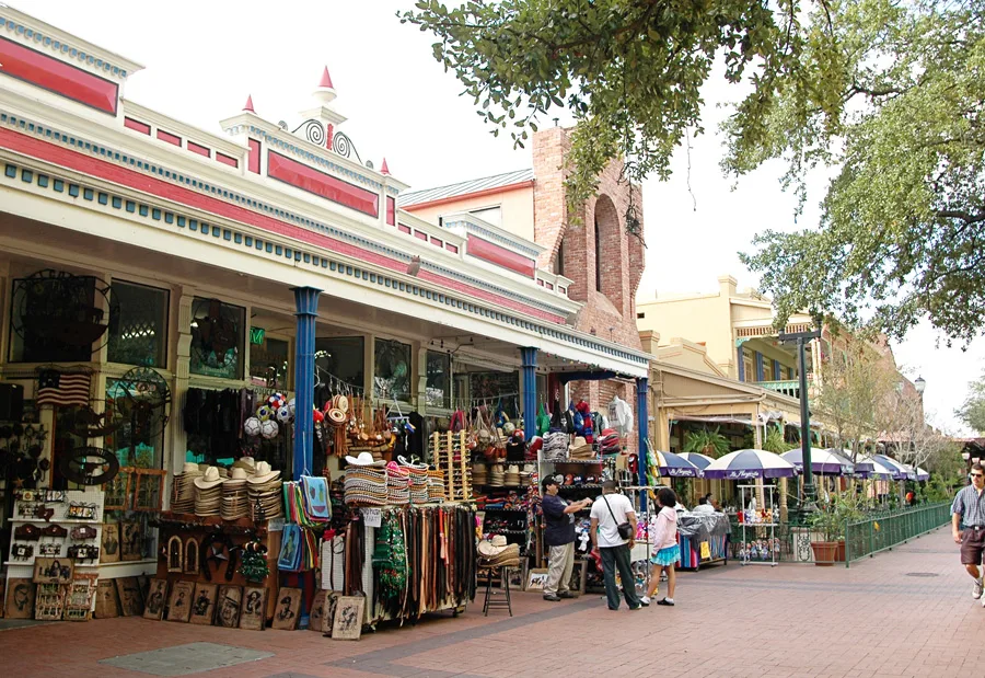 shopping at San Antonio's Market Square El Mercado