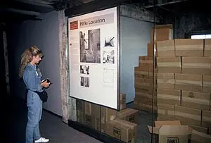 boxes at The Sixth Floor Museum